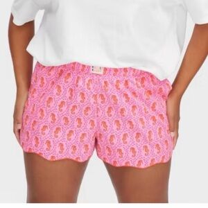 Roller Rabbit X Target Women’s Seahorse Poplin Boxer Shorts